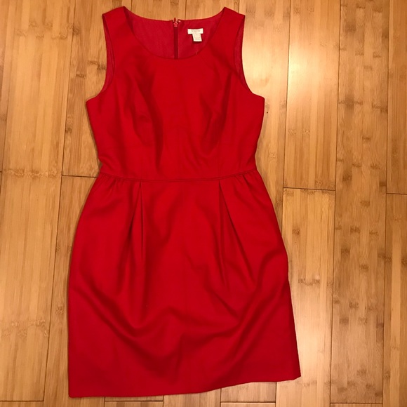 J. Crew Dresses & Skirts - NWT- J. Crew sleeveless red dress